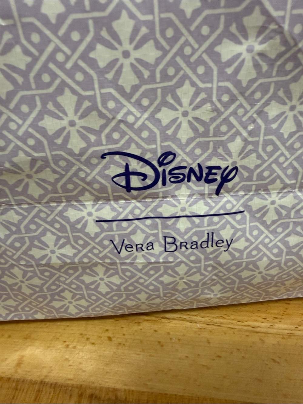 Disney Vera Bradley Belle Floral Shopping Tote - Picture 4 of 5